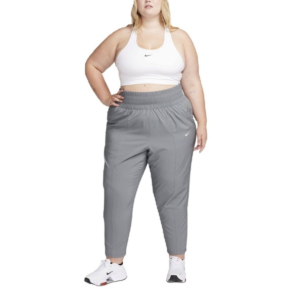 Nike Women's XL Athletic Pants Dri-Fit Comfort Active Bottoms Grey New - Picture 2 of 10